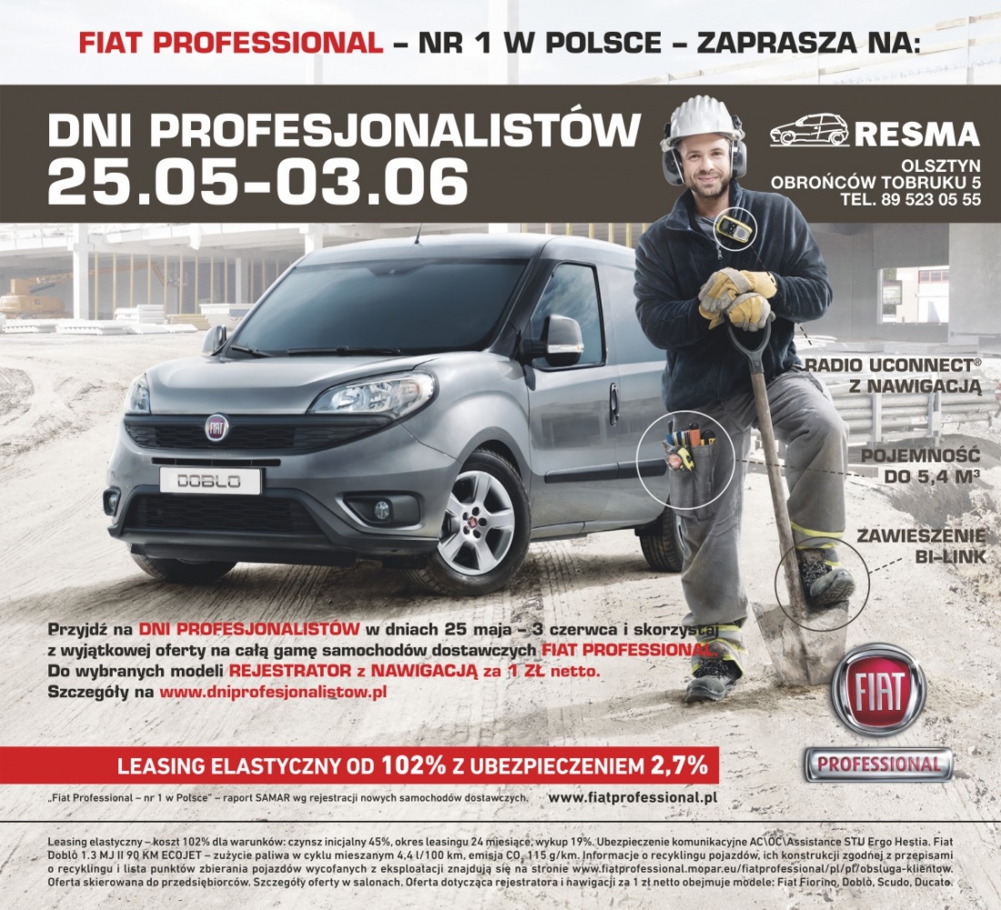 Dni Profesjonalistów Fiat Professional